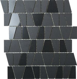 PORCELAIN CHARCOAL CASTLE MOSAIC 260X300X9MM - PT- EV- PM-CC-CAS-PM37