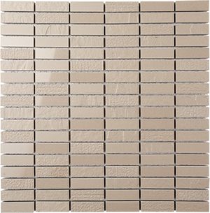 PORCELAIN LATTE MOSAIC 15X50MM (300X300X9MM) - PT- EV- PM-LT-1550