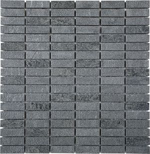 PORCELAIN STEEL GREY MOSAIC 15X50MM - PT- EV- PM-SG-1550