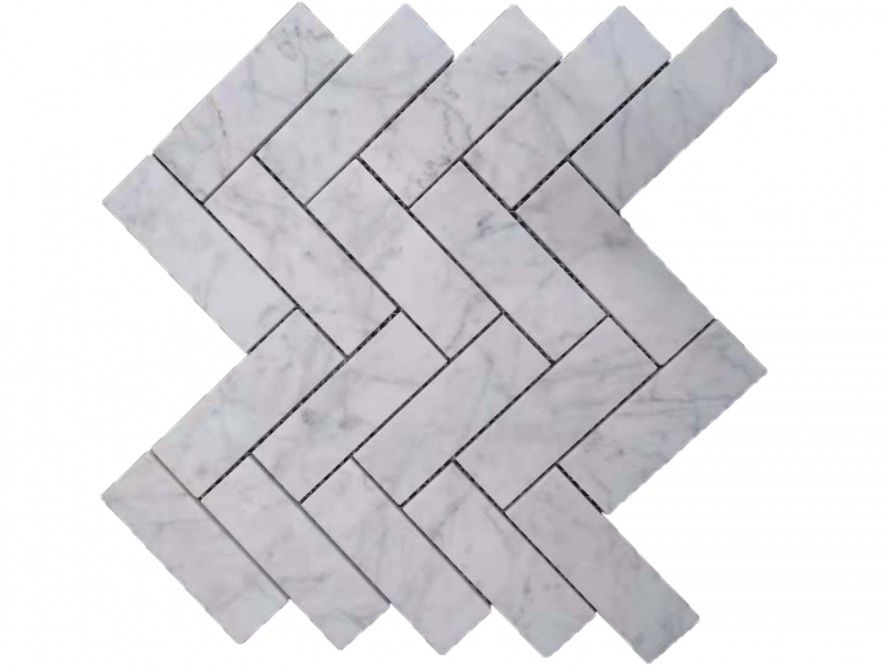 Tiva Stone Herringbone Carrara PT1P