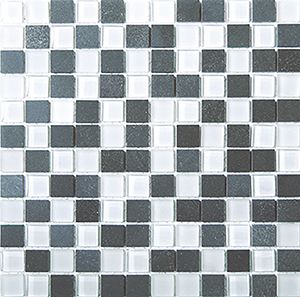 GLASSTONE LAVA MIXED MOSAIC 25X25MM (300X300MM) - PT- EV- SES01-25