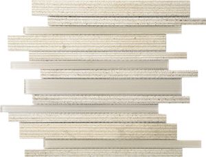 CREMA LUMINOUS BRICK MIXED MOSAIC 300X300MM - PT- EV- SES-GSL03-CUL