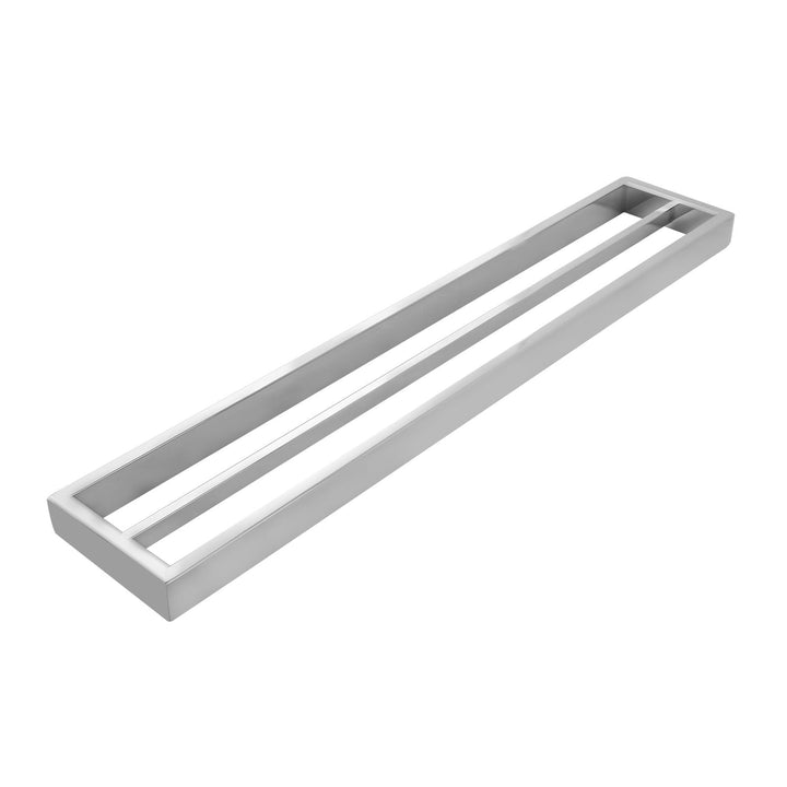 IVANO Series Chrome Double Towel Rail 600mm