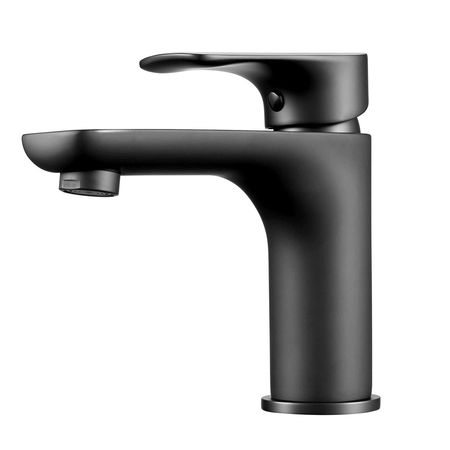 VOG Black Basin Mixer Tap