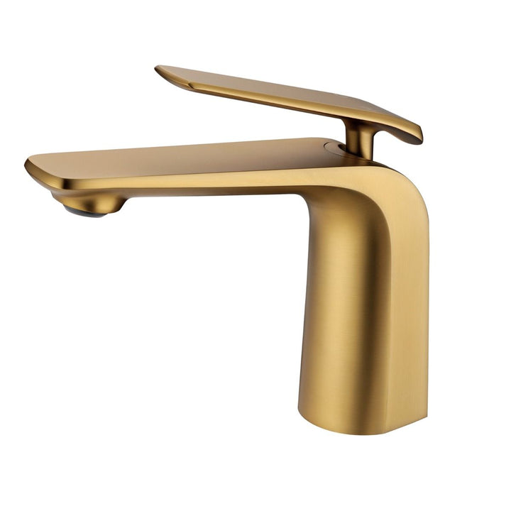 Norico Esperia Brushed Yellow Gold Basin Mixer