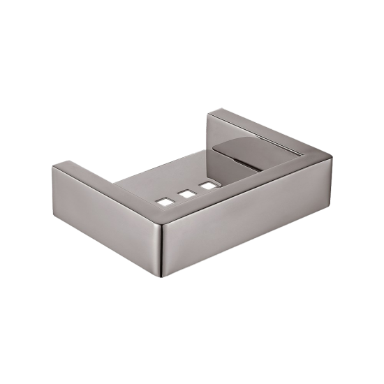 IVANO Series Square Brushed Nickel Soap Dish Holder