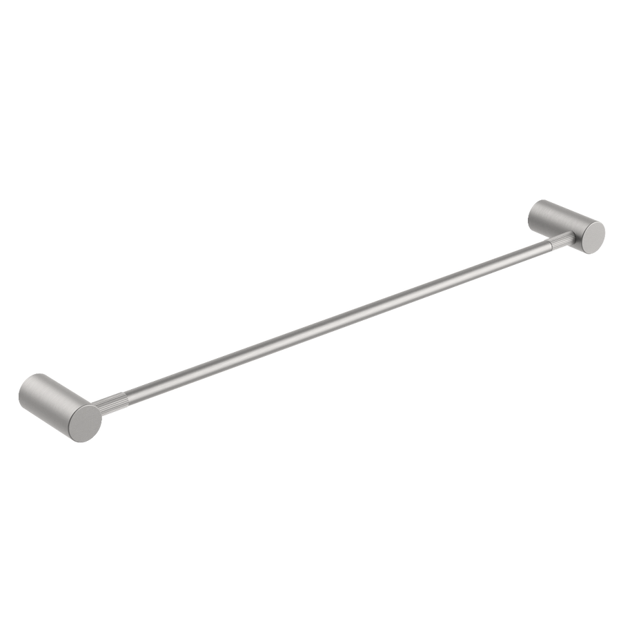 CADDENCE Series Brushed Nickel Single Towel Rail 600mm