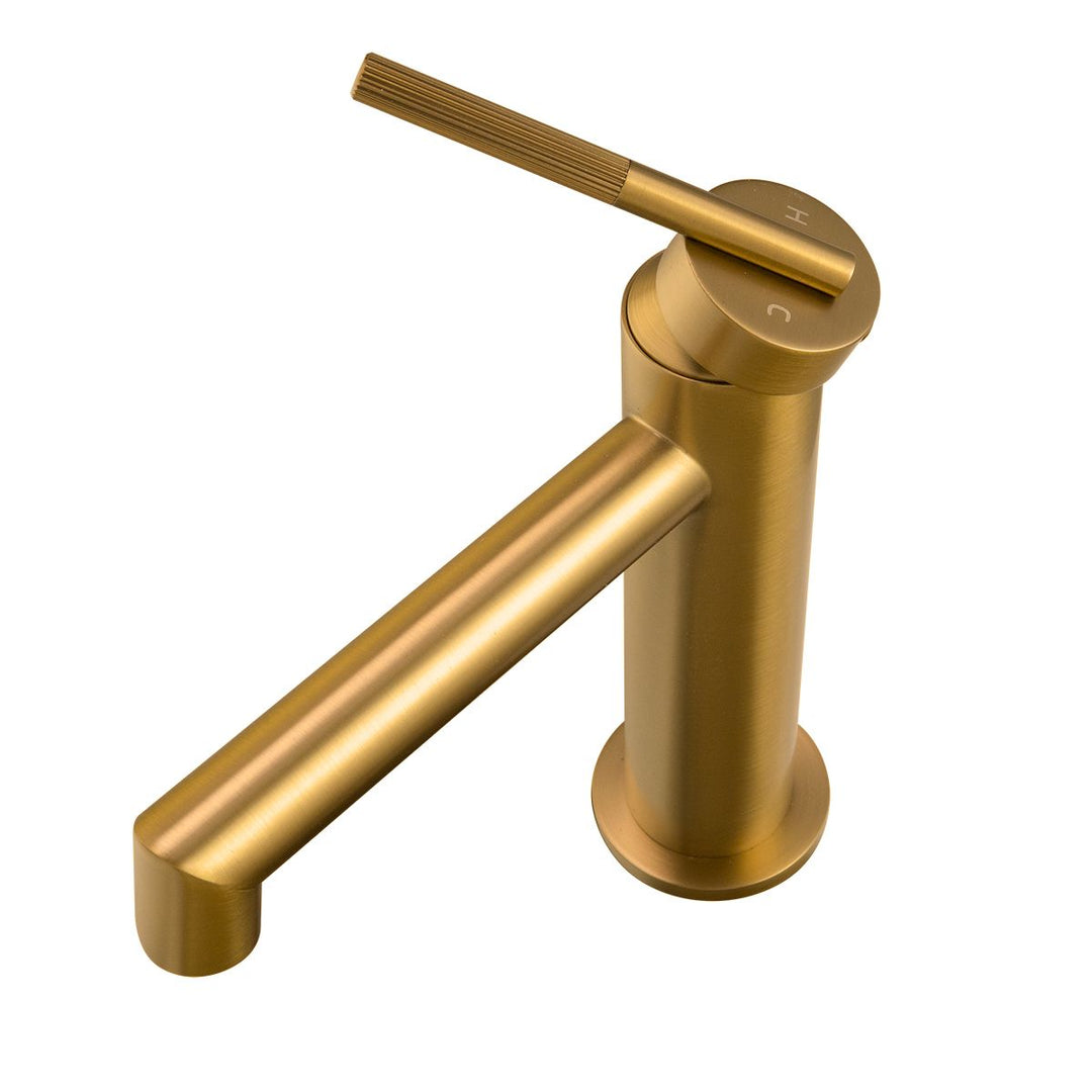 CADDENCE Series Brushed Yellow Gold Basin Mixer