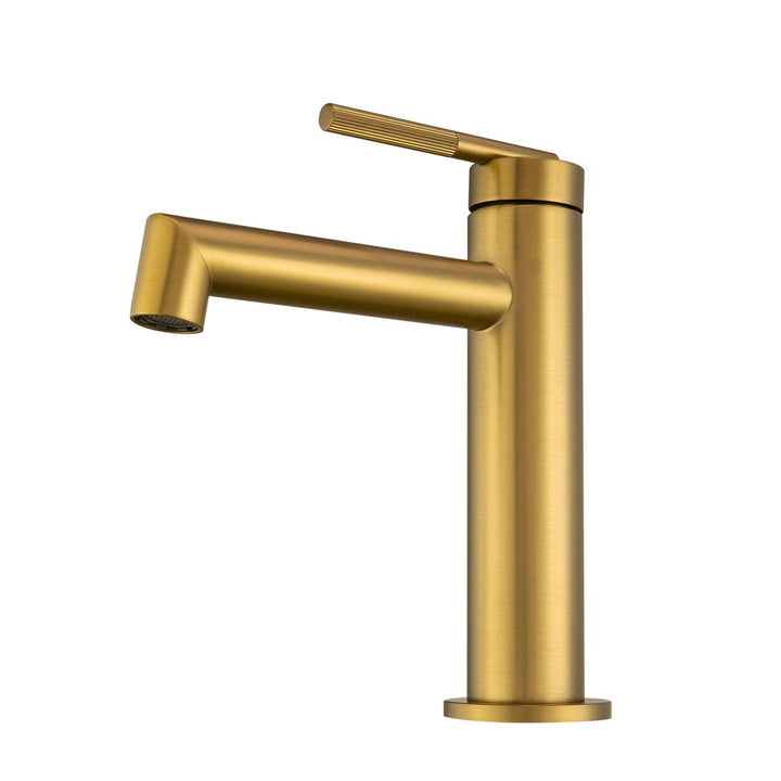 CADDENCE Series Brushed Yellow Gold Basin Mixer