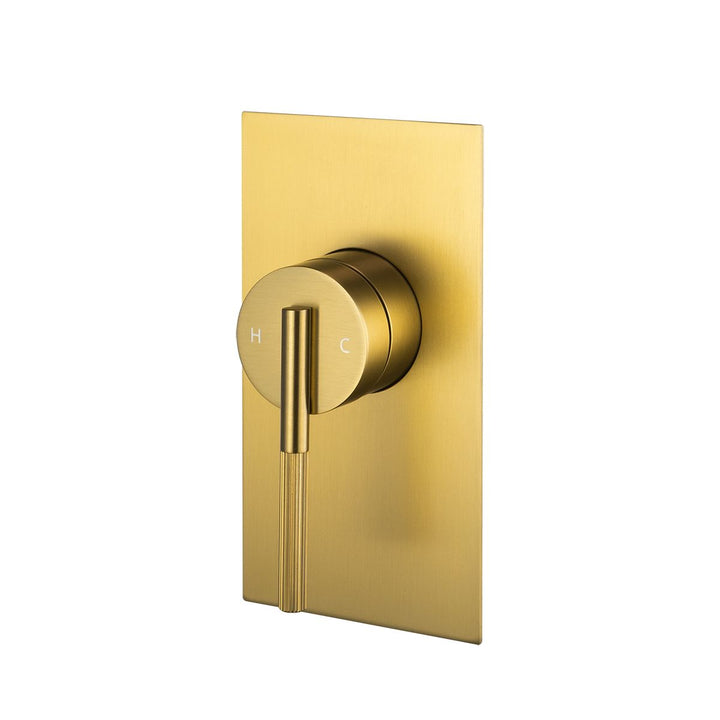 CADDENCE Series Brushed Yellow Gold Wall Mixer