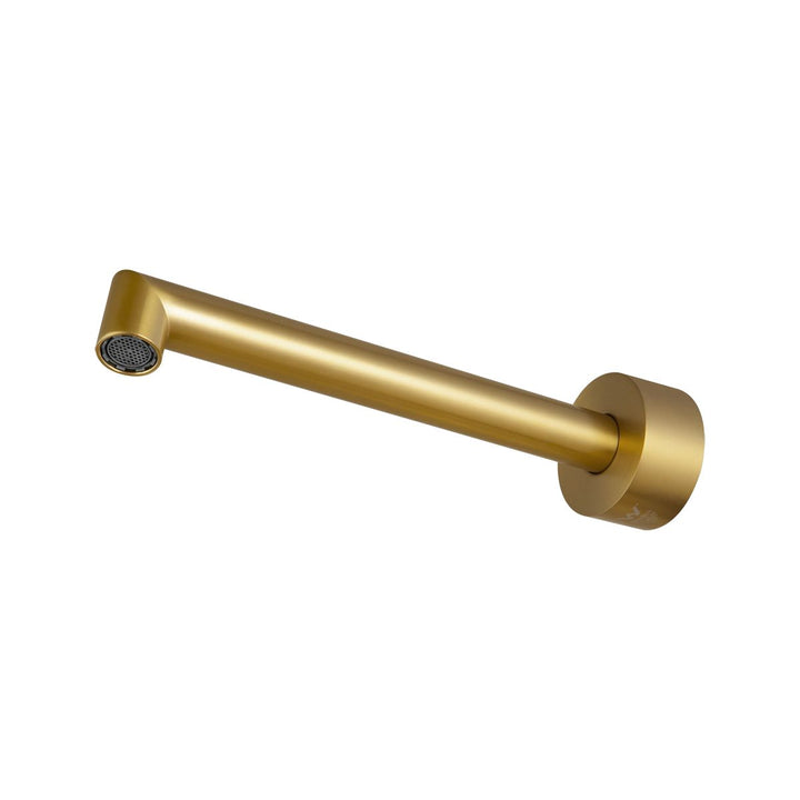 CADDENCE Series Brushed Yellow Gold Bathtub/Basin Wall Spout