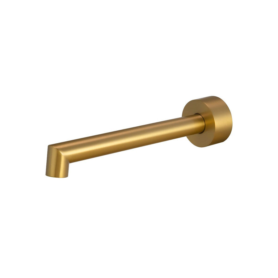 CADDENCE Series Brushed Yellow Gold Bathtub/Basin Wall Spout