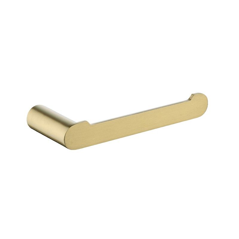 RUSHY Brushed Brass Toilet Paper Holder