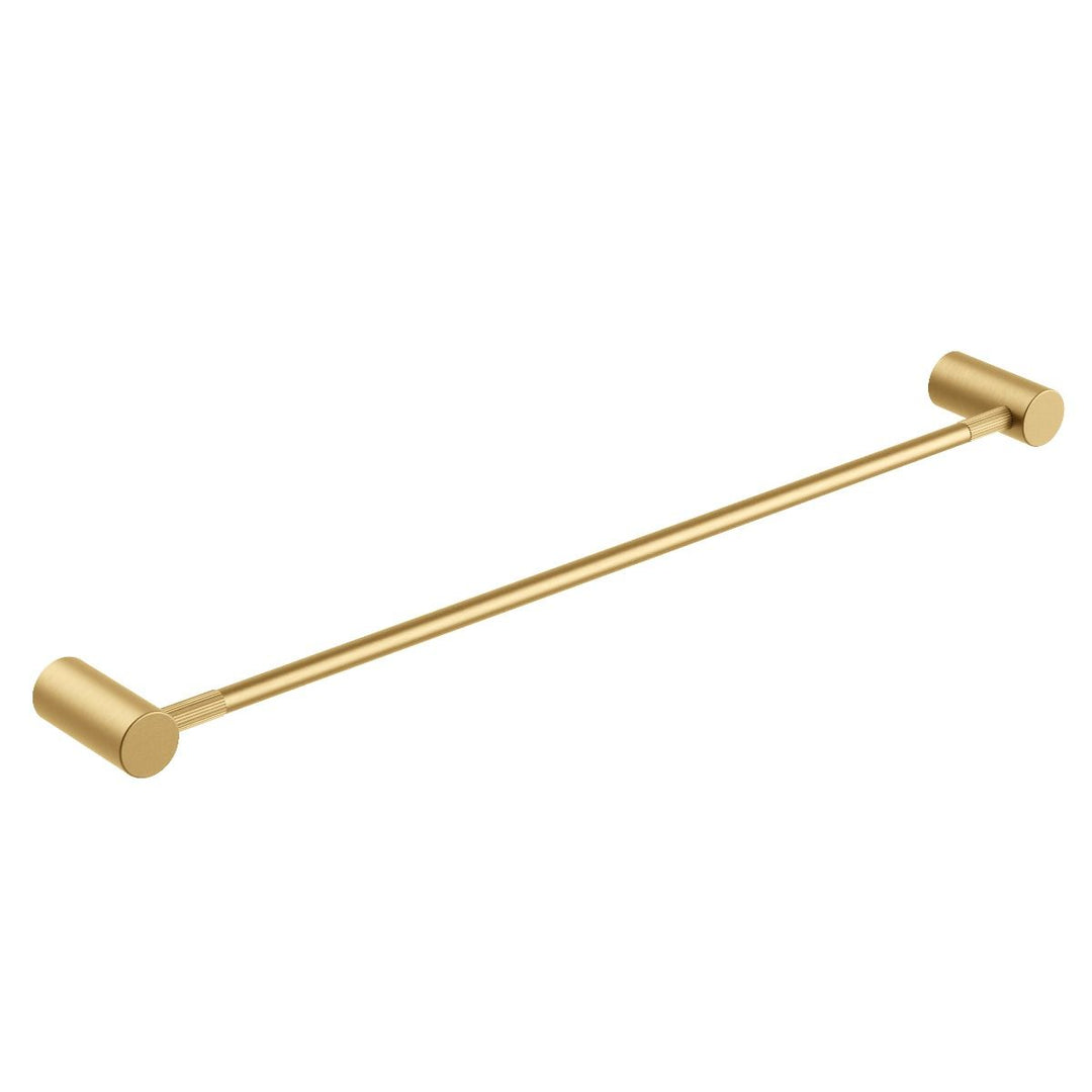 CADDENCE Series Brushed Yellow Gold Single Towel Rail 600mm