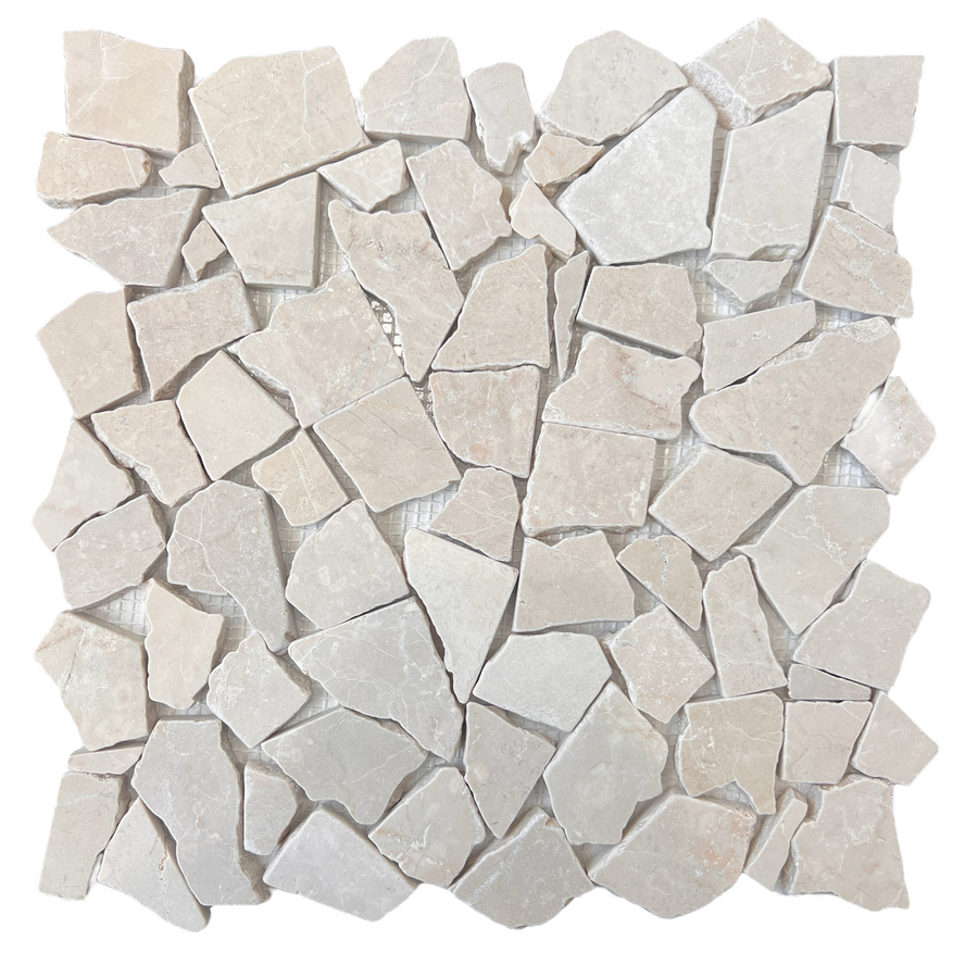 CRAZY BOTTICINO TUMBLED SHEET SIZE 300X300X10MM - CRAZY BOTTICINO TUMBLED -06