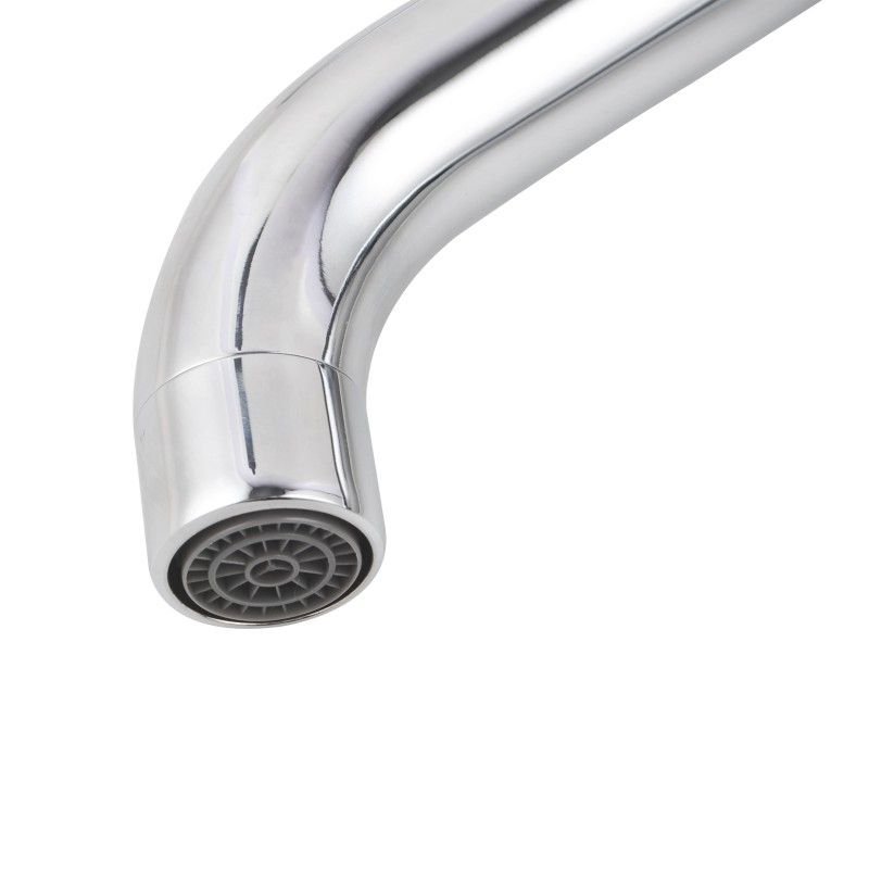 LUCID PIN Series Round Chrome Basin Mixer