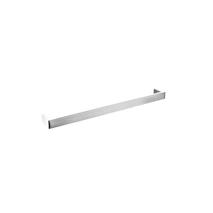 IVANO Series Square Chrome Single Towel Rail 600mm