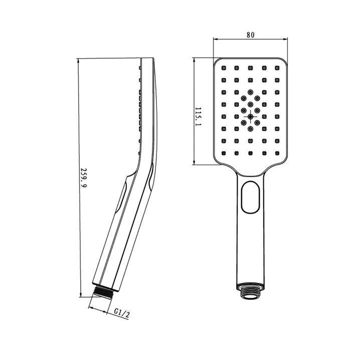 handle piece for TSSTIBN TSSTIBN-HP