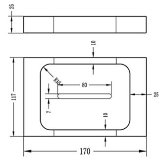 Taran Soap Holder Ch IS3605