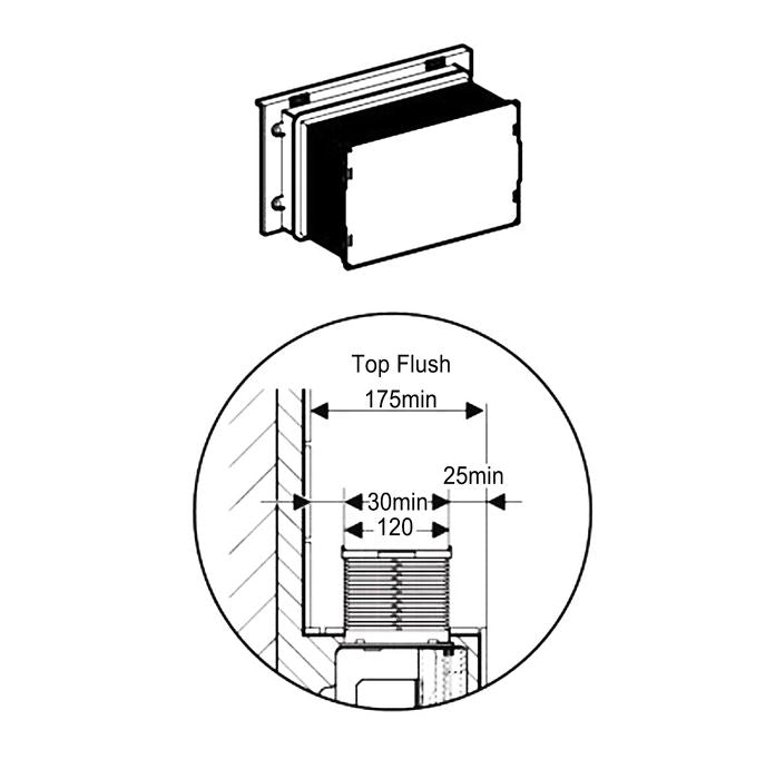 Sigma Adapter For Kappa Cistern 225.008.00.1