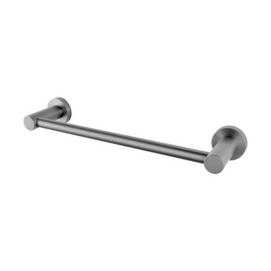 LUCID PIN Series Gun Metal Grey Towel Rail 300mm