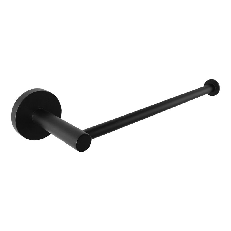 LUCID PIN Series Black Round Towel Hook Ring