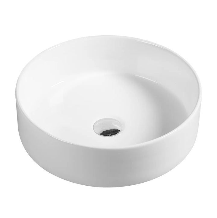 RADIUS ROUND BASIN 355X355 GLOSS WHITE IS4088