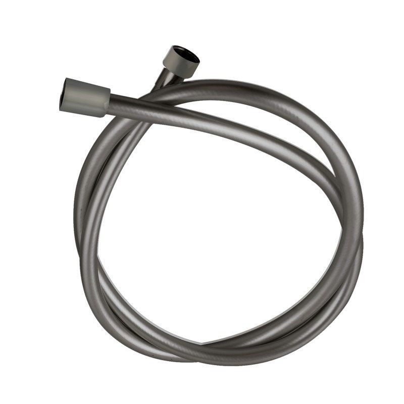 Gun Metal Grey PVC Shower Hose 1500mm