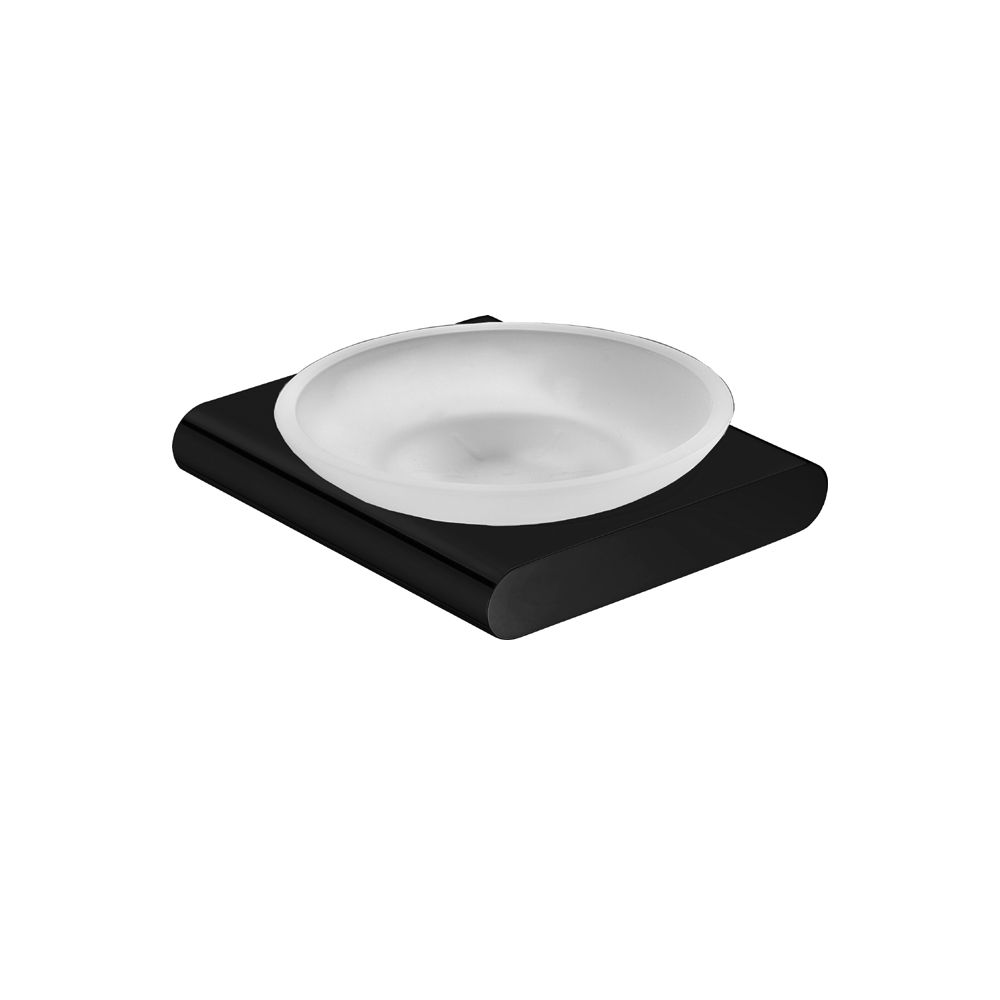 VOG Black Soap Dish Holder