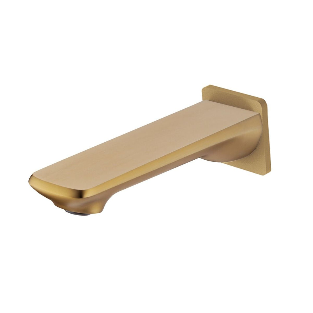 Norico Esperia Brushed Yellow Gold Bath Spout