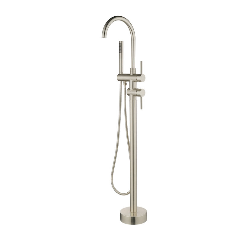 Pavia Free Standing Bath Spout Brushed Nickel PFSBMBN