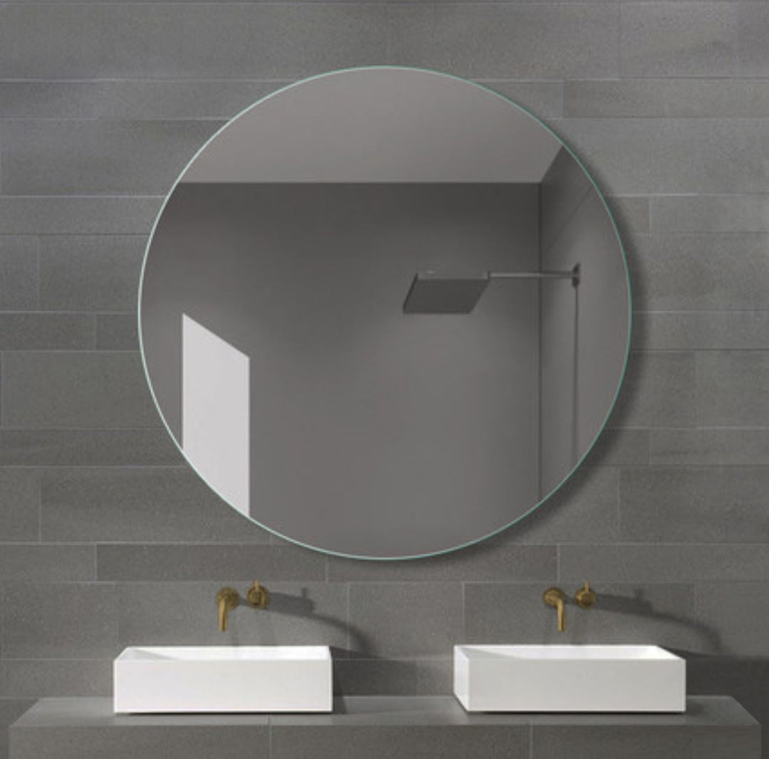 Round Bevel Mirror 900 With Brackets, 5mm thick RBM900