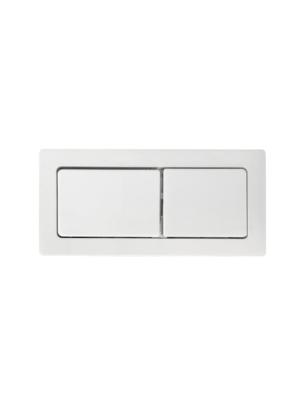 Square Toilet Button Matte White IS10SMW