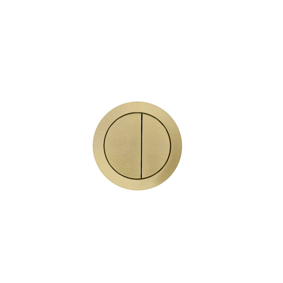 Round Toilet Flush Button Gold IS10G