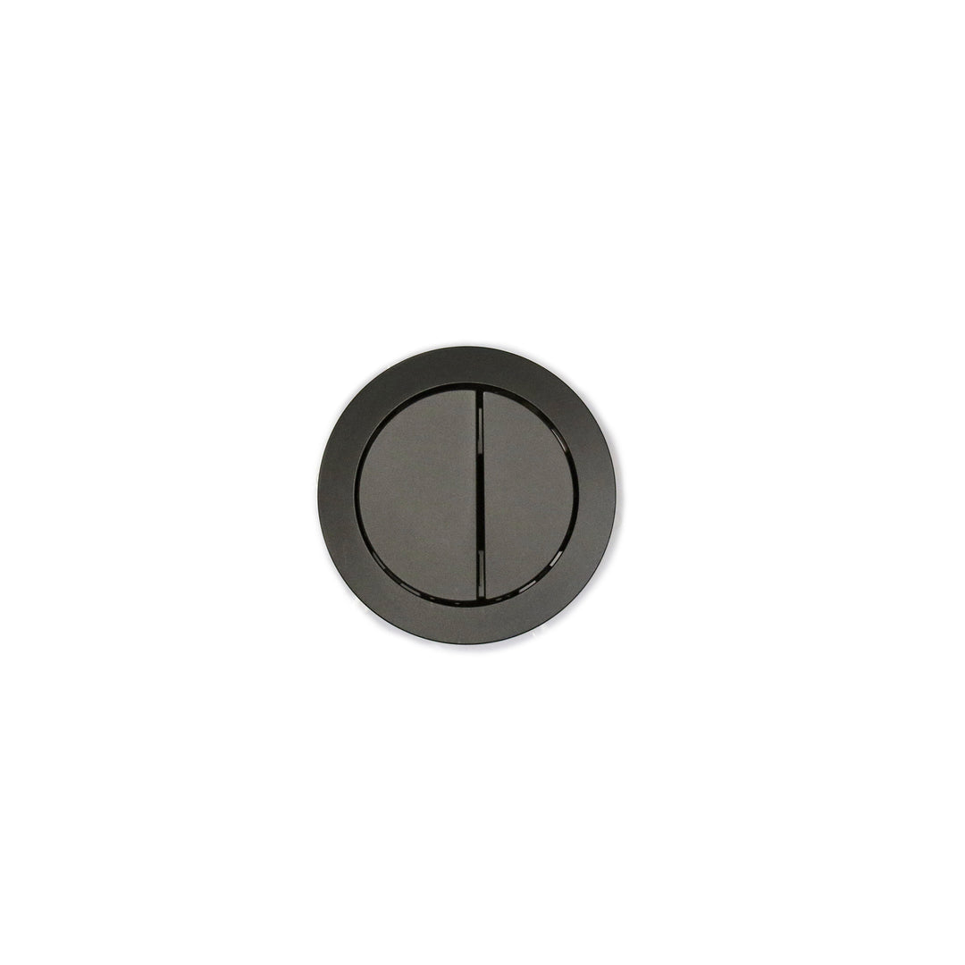 Round Toilet Flush Button Gun Metal IS10GM