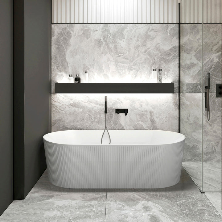 ATTICA NOOSA BATH 1700 GLOSS WHITE ANBT-1700