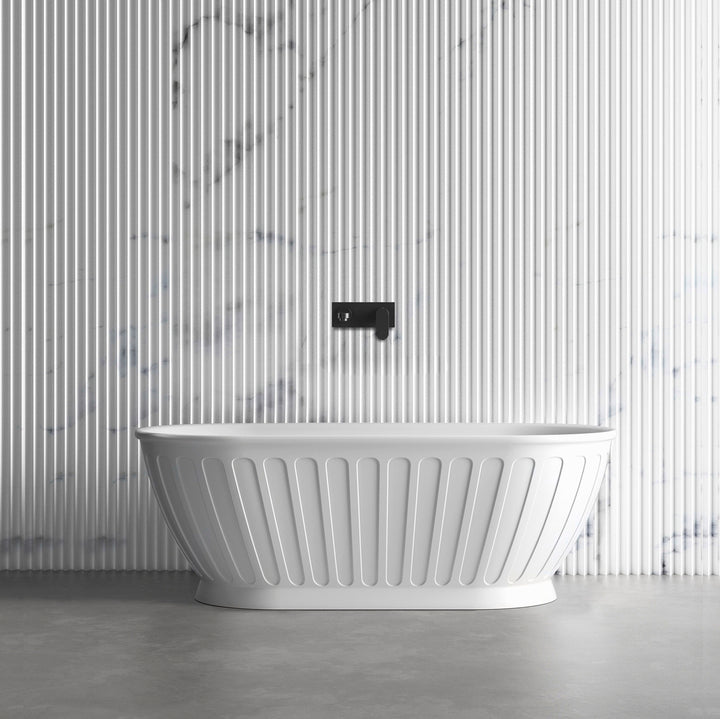 Attica Kensington Bath 1500 Matt White AKBT-1500-MW