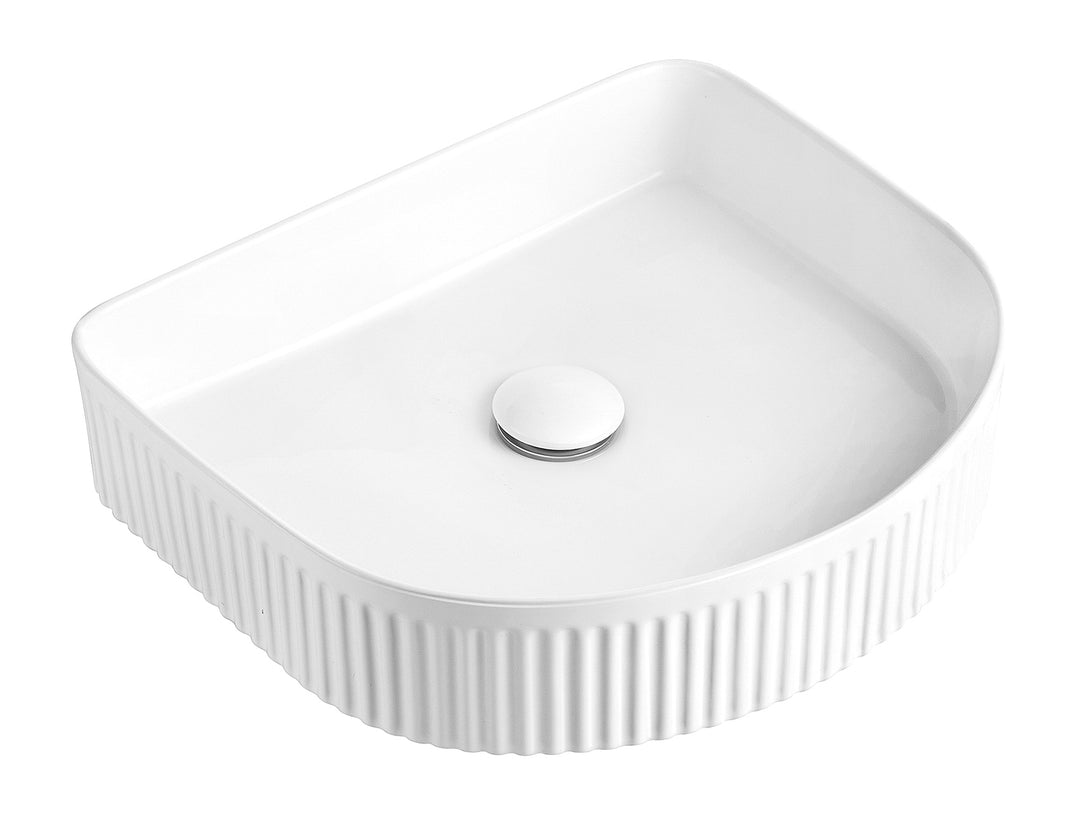 Archie Ceramic 415x365x100 Gloss White Basin OT4136C