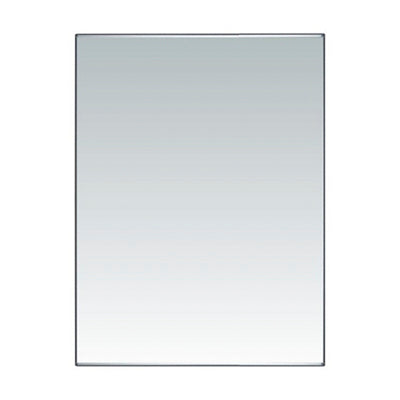 Pencil Edge Mirror 600x750x4mm - No bracket at back PM600