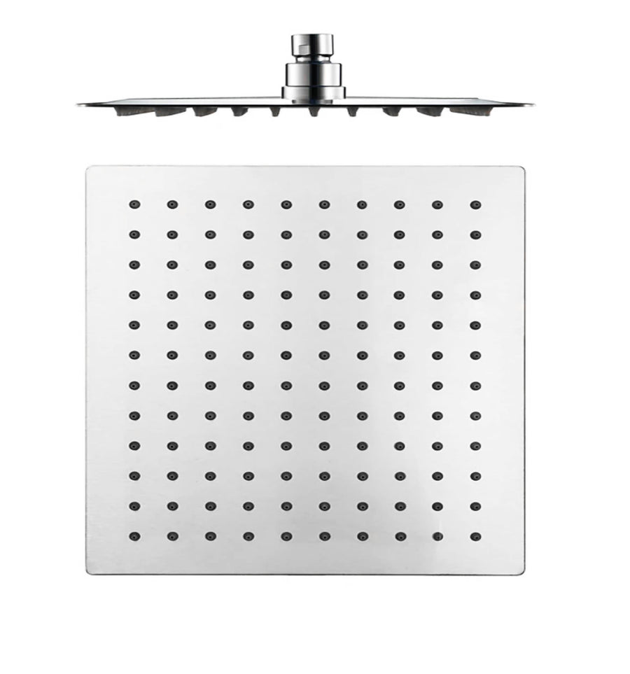 Taranto 8 Super Slim Shower Head Square Chrome TSSH8