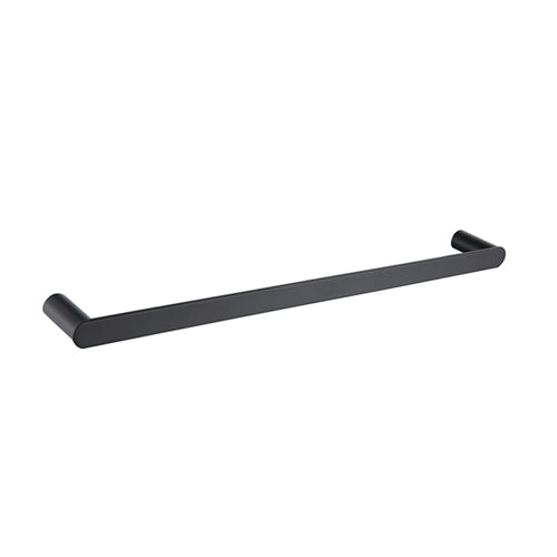 Vetto Single Towel Rail 600mm Black IS1711B