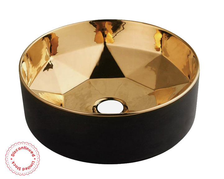 Starz Gloss Gold Basin Round 400x400x140 IS5182G