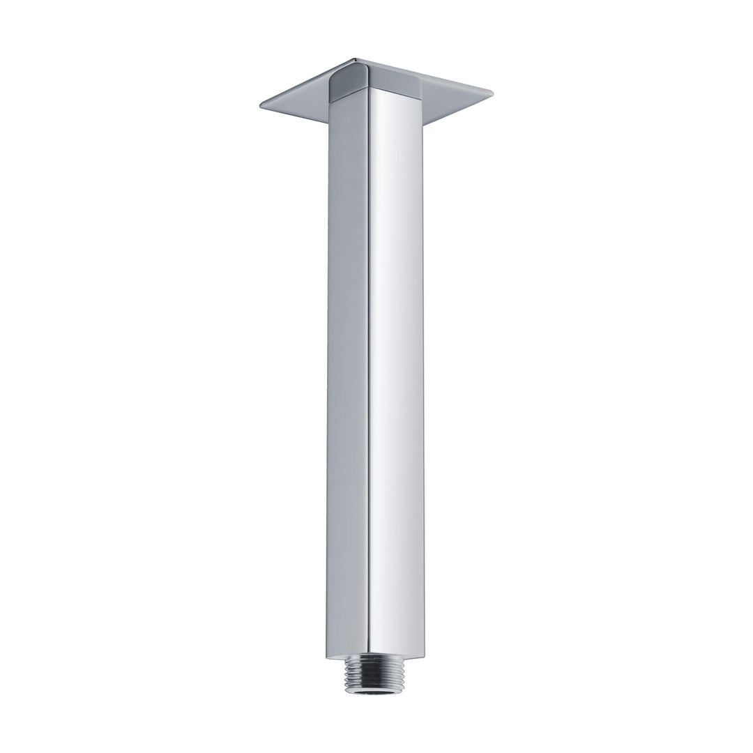 Square Ceiling Dropper in Chrome