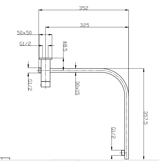 Multi-Functional Twin Shower Rail