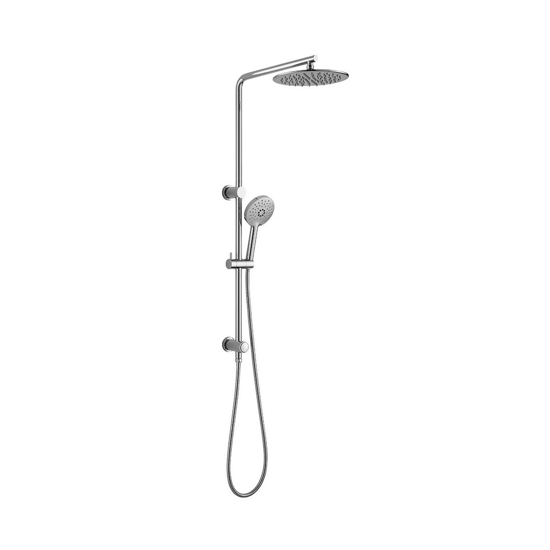 Multi-Function Shower Rail with hose in Chrome