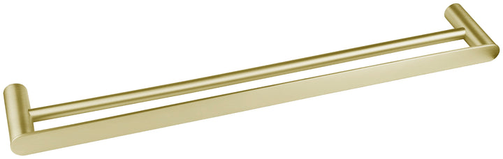 Vetto Double Towel Rail 600mm Brushed Gold IS1712BG