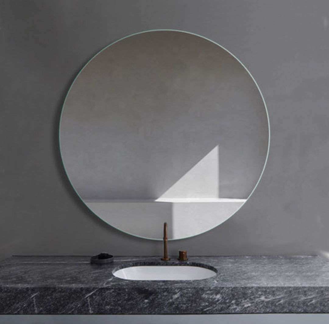 Round Bevel Mirror 750 With Brackets, 5mm thick RBM750