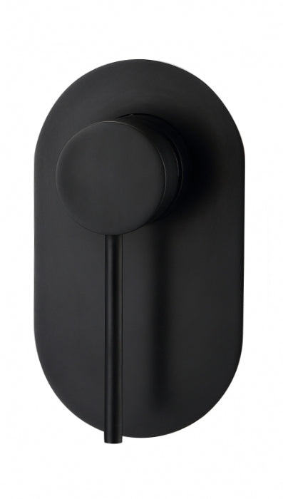 Roul Shower Mixer matt black R12SMB