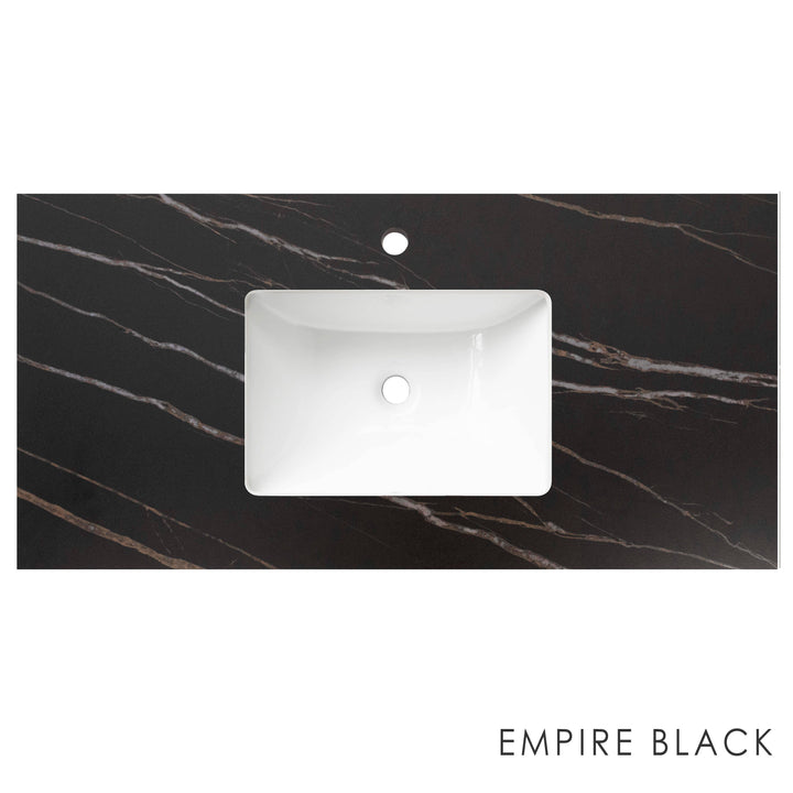 Black Oak Byron 900 Empire Black With Under Mount Basin BY900BSTEB-UB